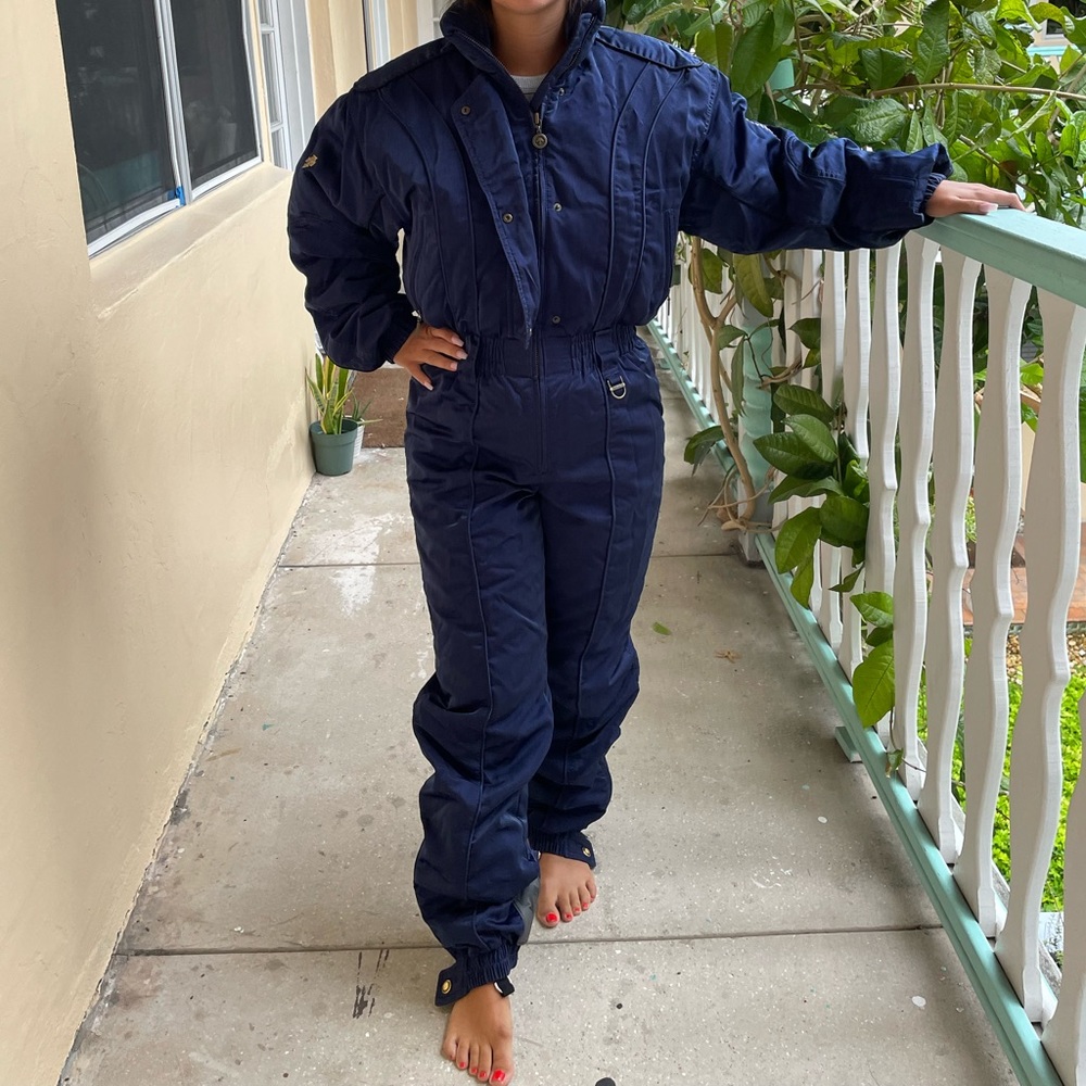 Vintage Descente ski suit